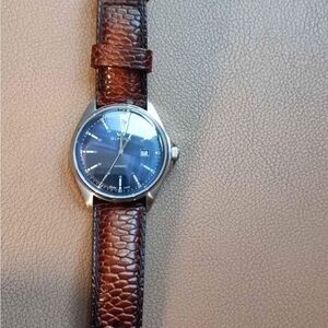 Glycine Combat 6 Swiss Automatic Watch Blue Sunburst Dial